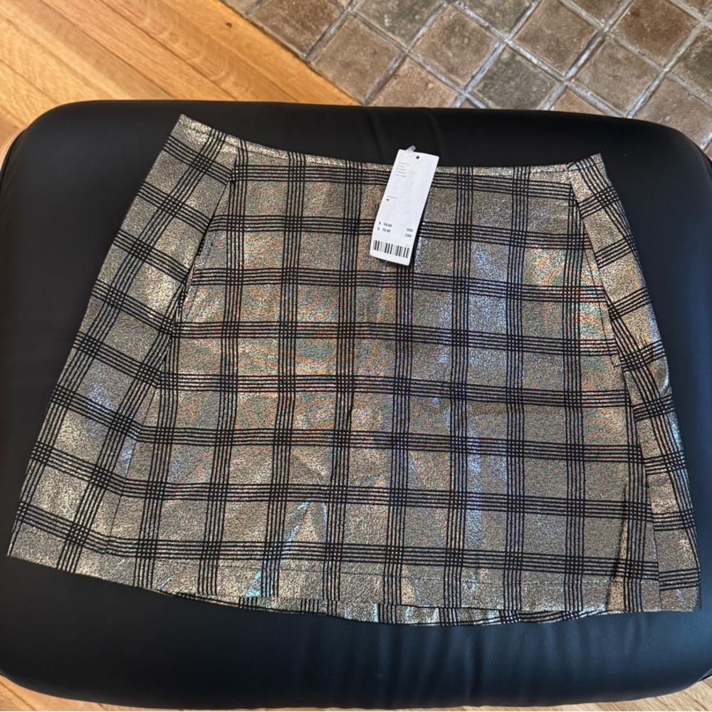 Urban Outfitters Metallic Skirt